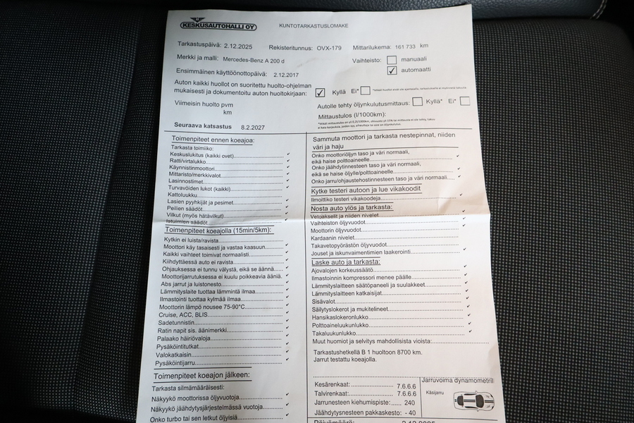 Mercedes-Benz A vaihtoauto