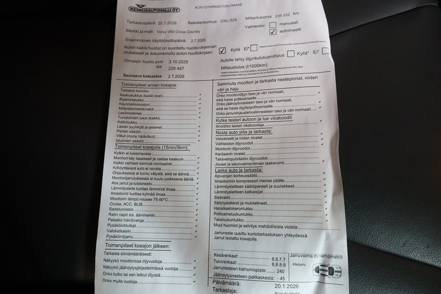 Volvo V60 Cross Country vaihtoauto