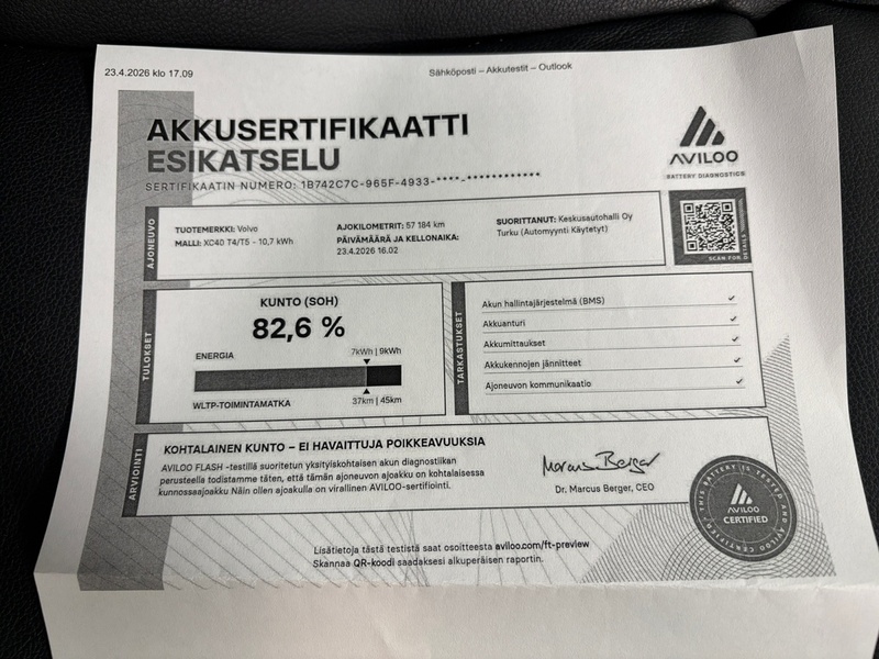 Volvo XC40 vaihtoauto