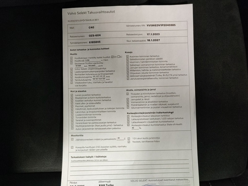 Volvo C40 vaihtoauto