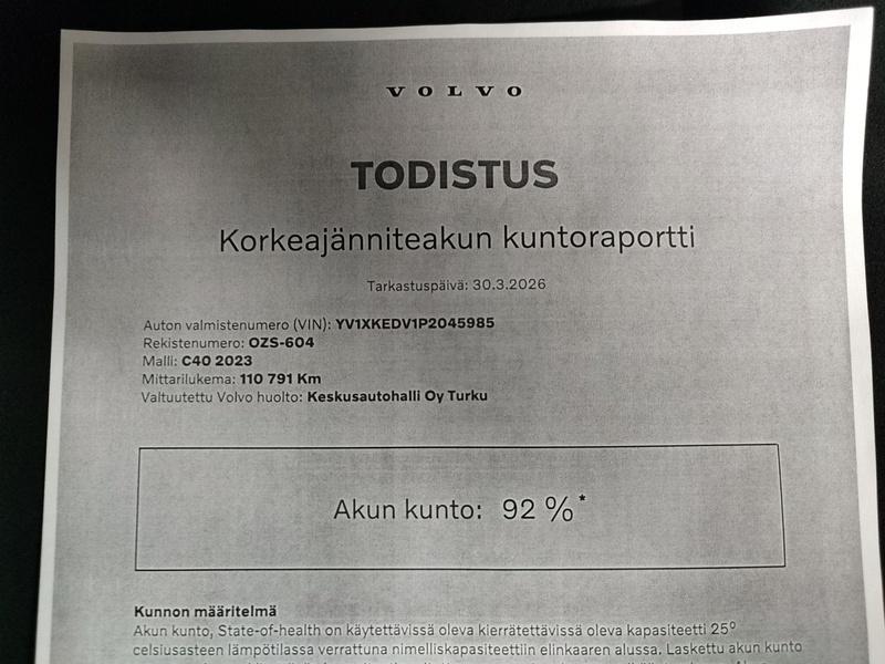 Volvo C40 vaihtoauto