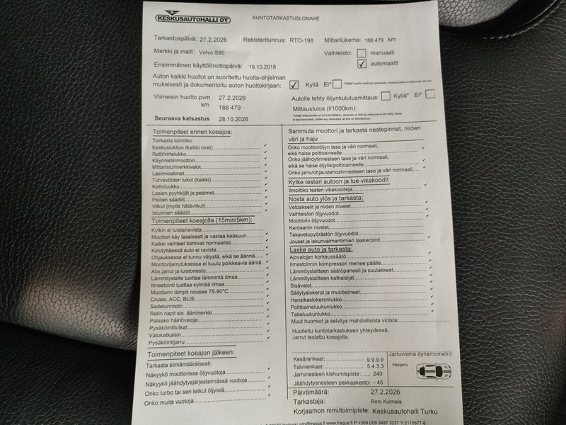 Volvo S90 vaihtoauto