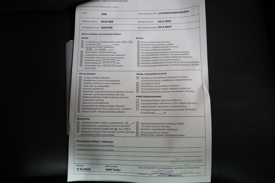 Volvo S90 vaihtoauto