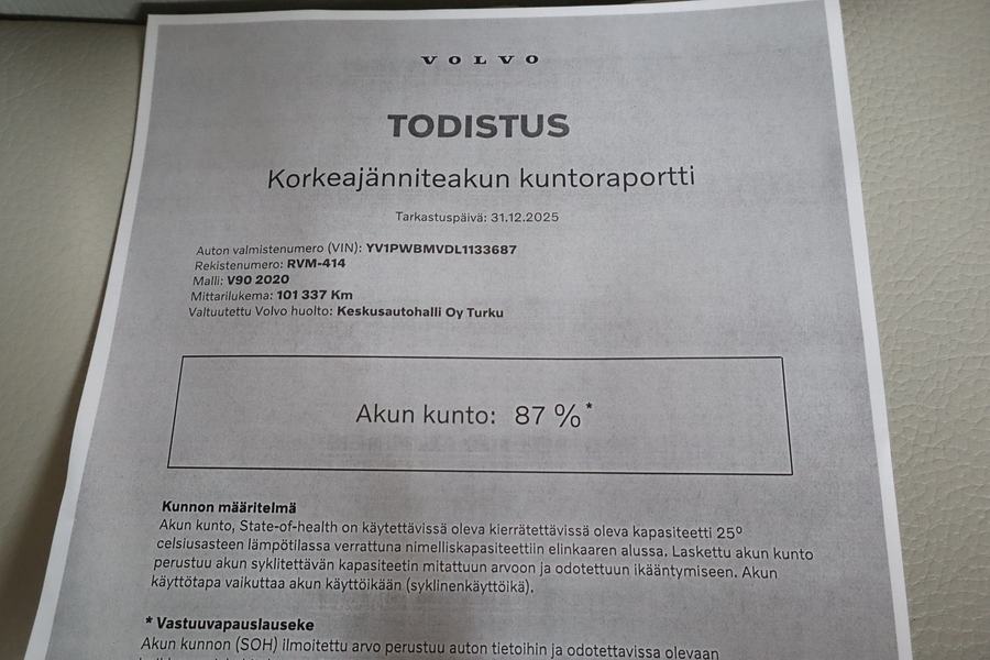 Volvo V90 vaihtoauto