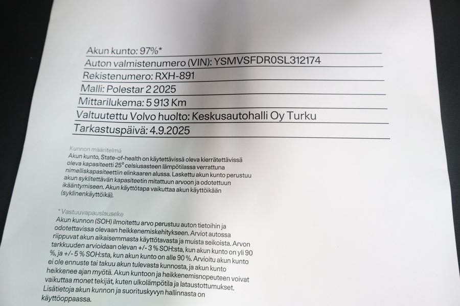 Polestar 2 vaihtoauto