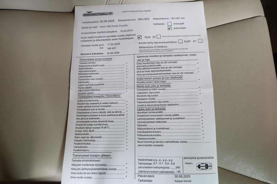 Volvo V60 Cross Country vaihtoauto