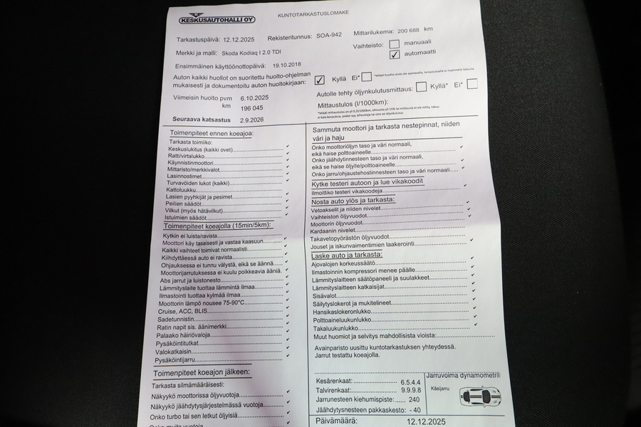 Skoda Kodiaq vaihtoauto