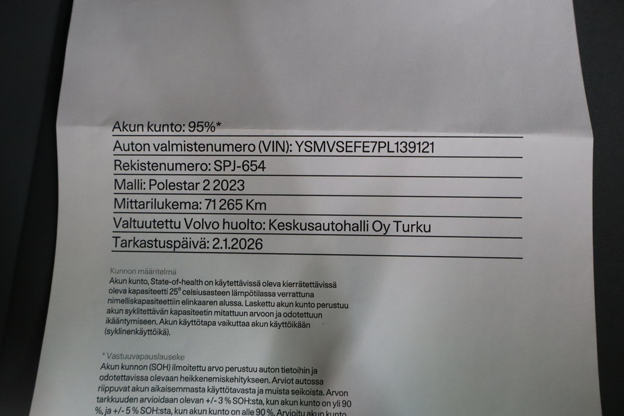 Polestar 2 vaihtoauto