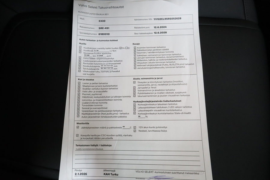 Volvo EX30 vaihtoauto