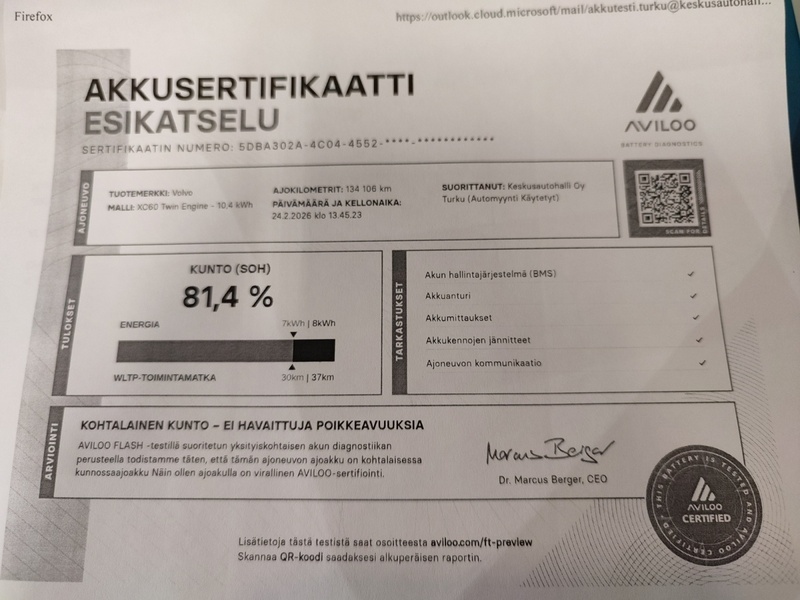 Volvo XC60 vaihtoauto