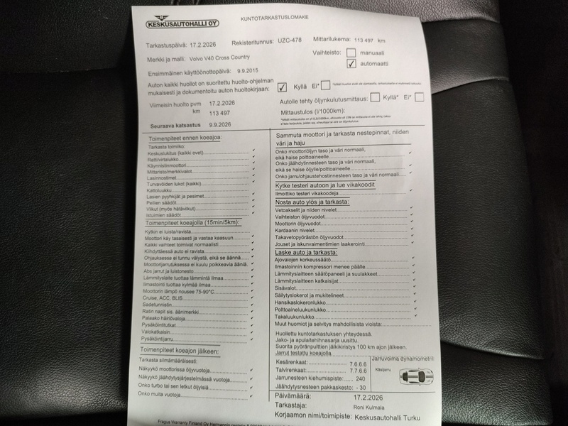 Volvo V40 Cross Country vaihtoauto