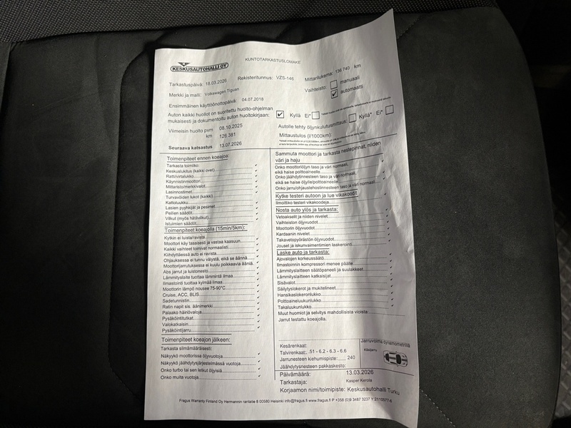 Volkswagen Tiguan vaihtoauto