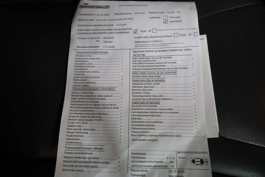 Volvo V60 Cross Country vaihtoauto