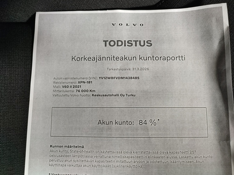 Volvo V60 vaihtoauto