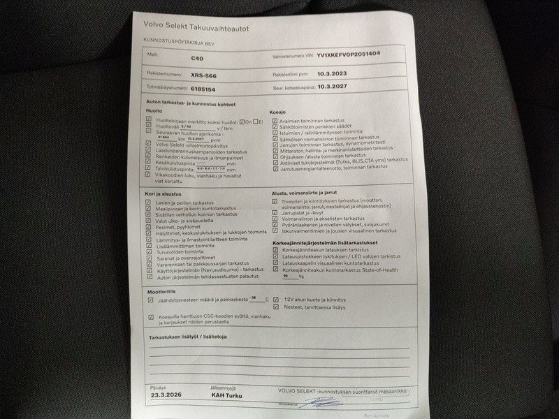 Volvo C40 vaihtoauto