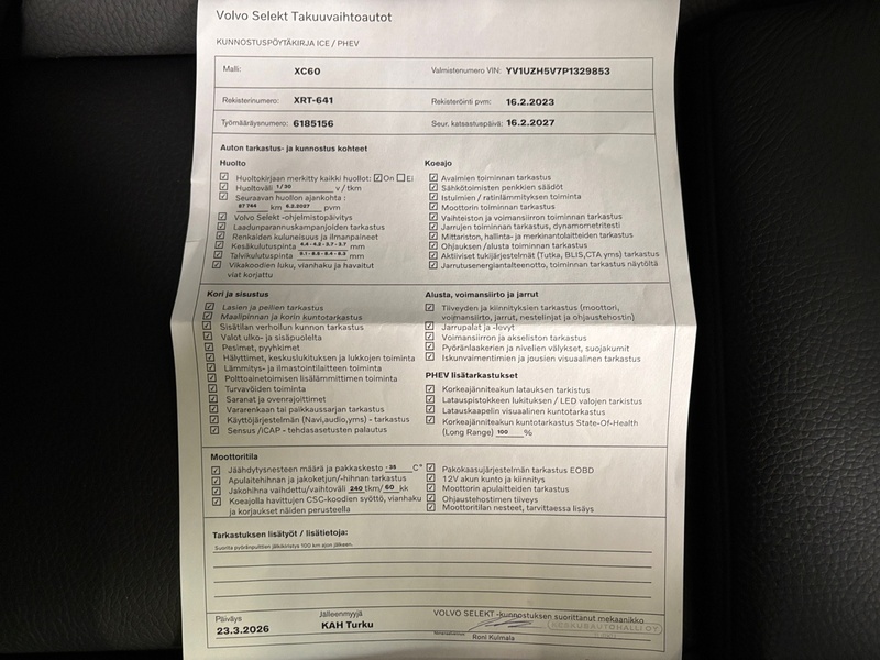 Volvo XC60 vaihtoauto