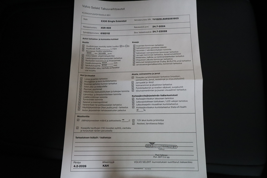 Volvo EX30 vaihtoauto
