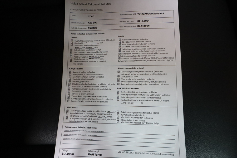 Volvo XC40 vaihtoauto