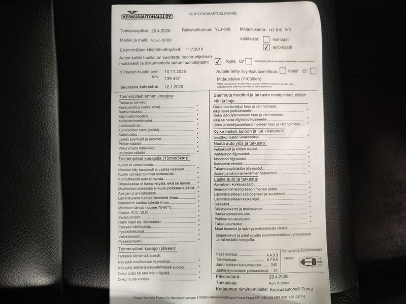 Volvo XC60 vaihtoauto