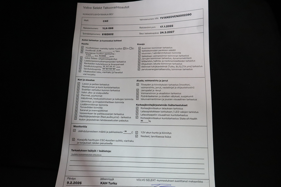 Volvo C40 vaihtoauto