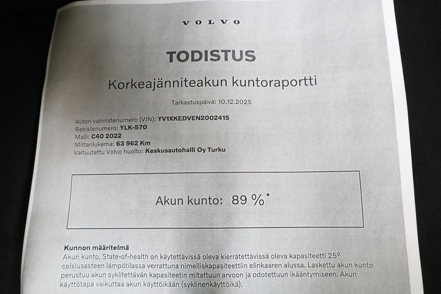 Volvo C40 vaihtoauto