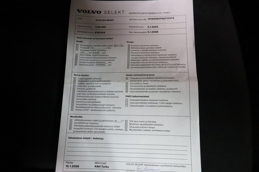 Volvo XC40 vaihtoauto