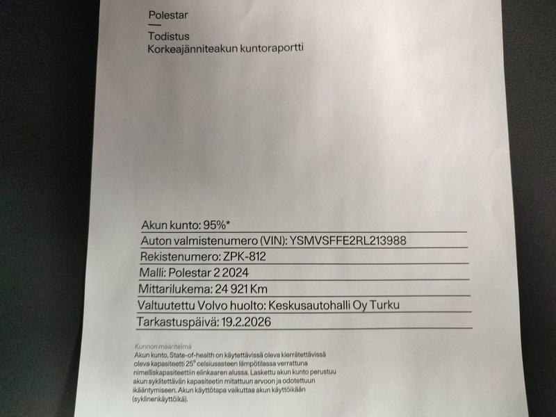 Polestar 2 vaihtoauto