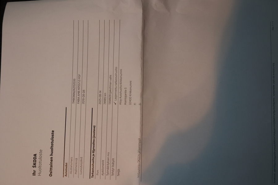 Skoda Fabia vaihtoauto