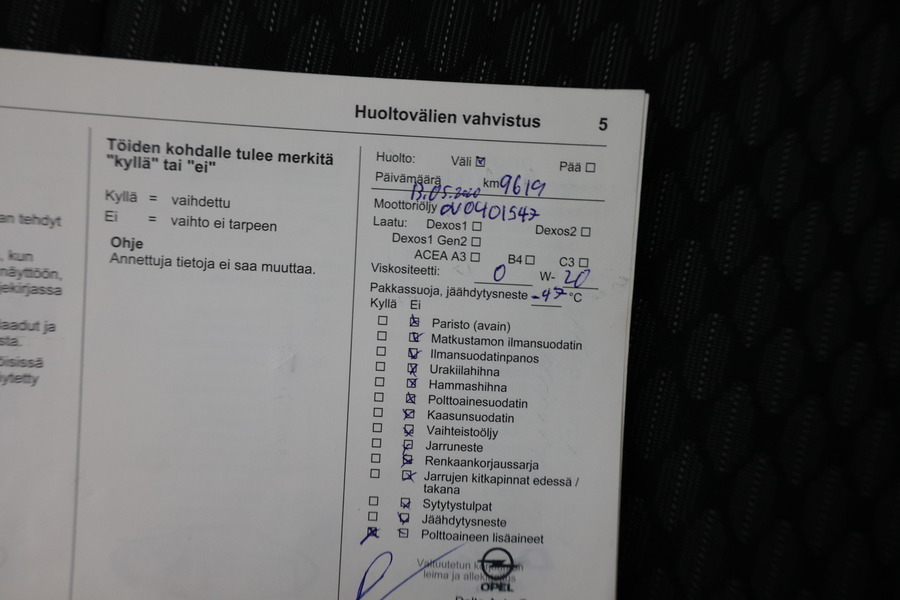 Opel Astra vaihtoauto