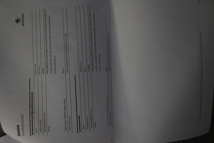 Skoda Octavia vaihtoauto