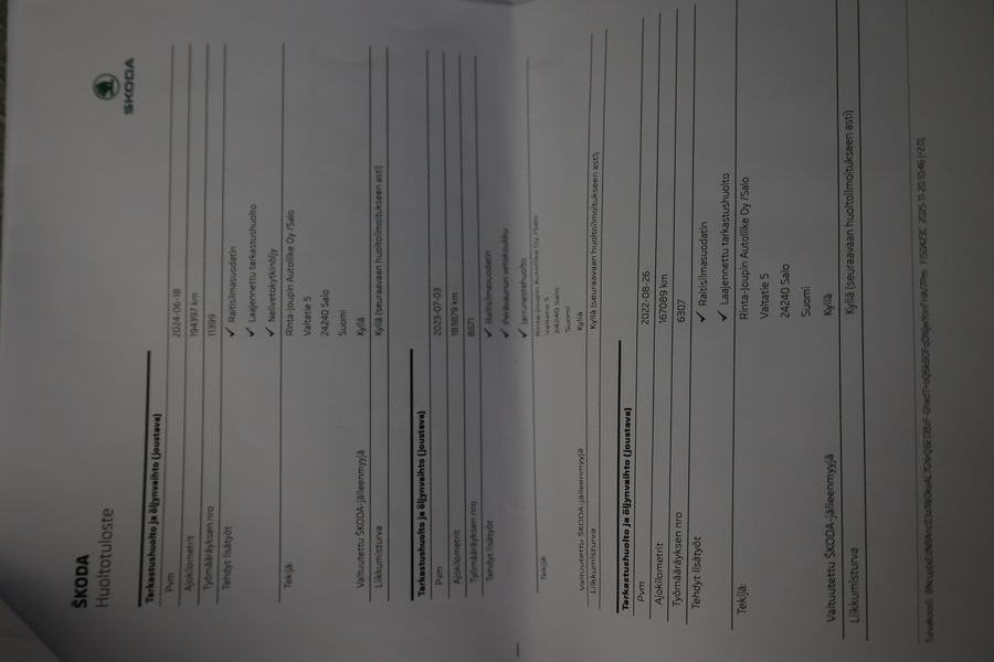 Skoda Octavia vaihtoauto