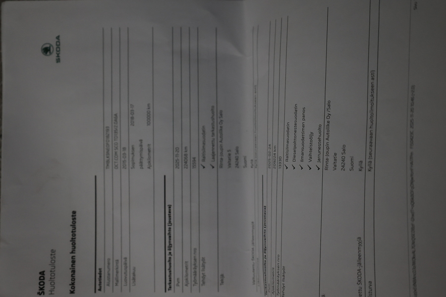 Skoda Octavia vaihtoauto