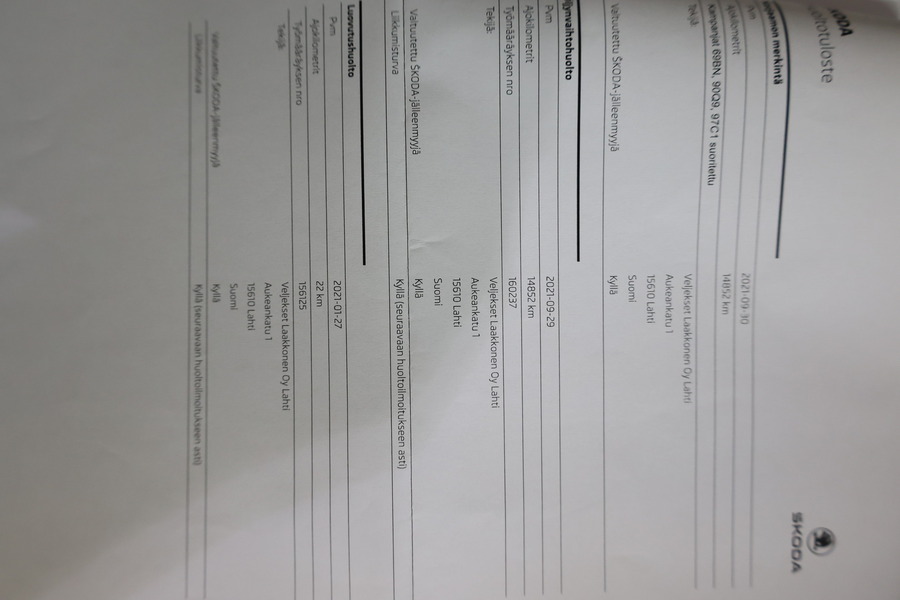 Skoda Octavia vaihtoauto