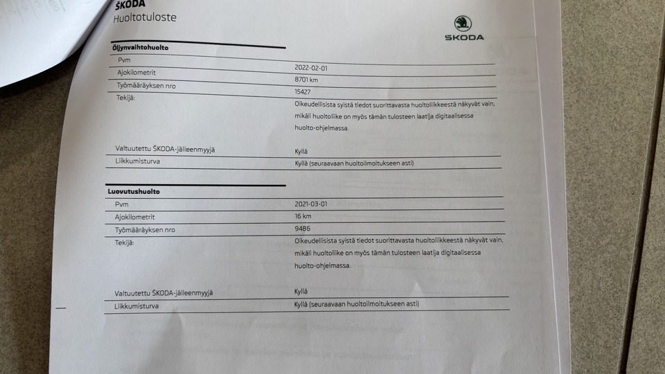 Skoda Octavia vaihtoauto