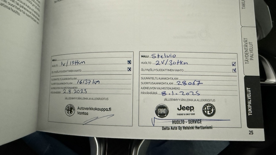 Alfa Romeo Stelvio vaihtoauto