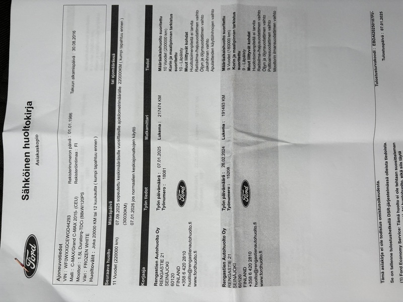 Ford Grand C-MAX vaihtoauto