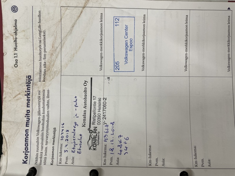 Volkswagen Passat vaihtoauto