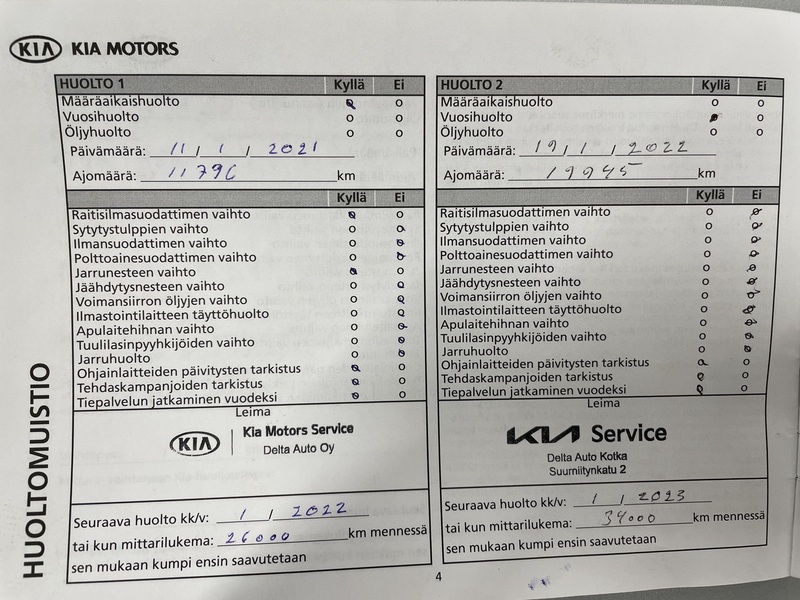 Kia Optima vaihtoauto