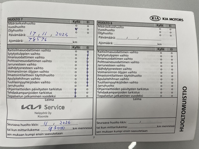 Kia Optima vaihtoauto