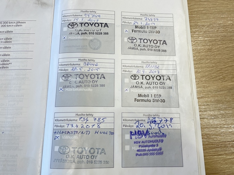 Toyota Avensis vaihtoauto