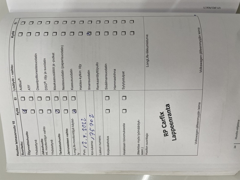 Volkswagen Golf vaihtoauto