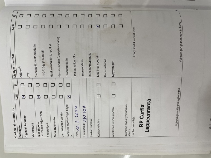 Volkswagen Golf vaihtoauto