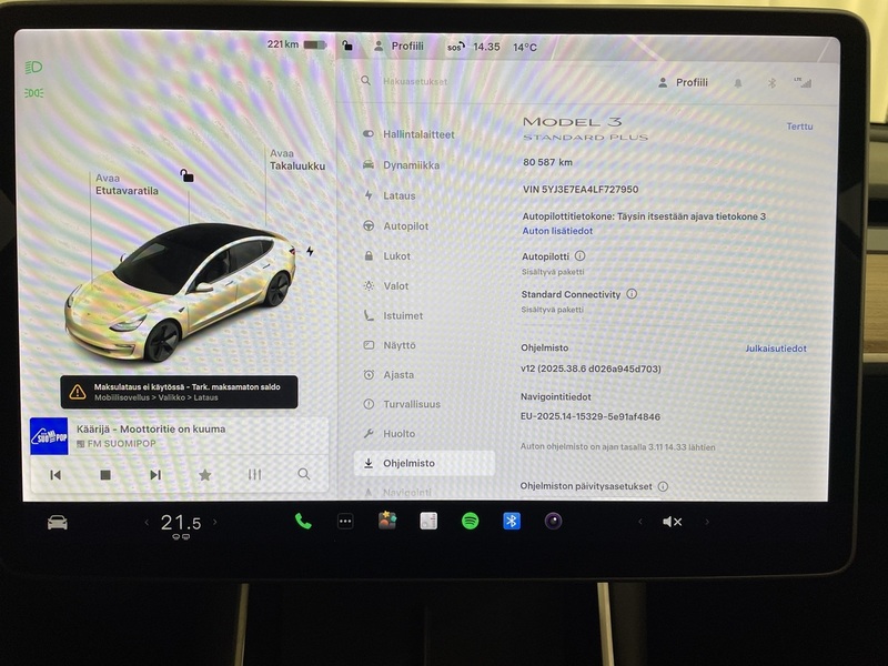 Tesla Model 3 vaihtoauto