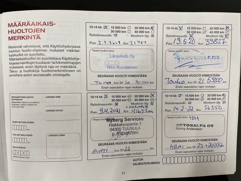 Nissan Qashqai vaihtoauto