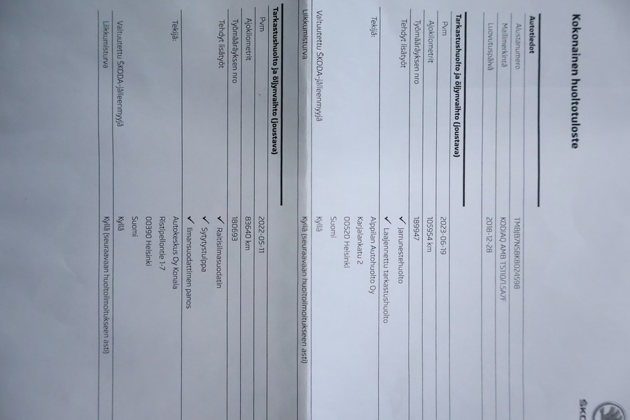 Skoda Kodiaq vaihtoauto