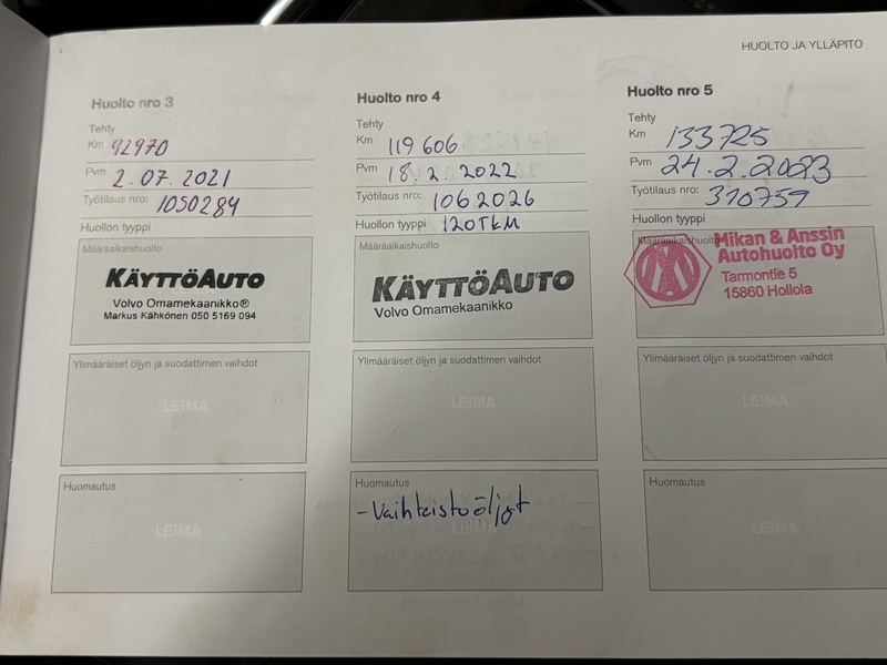 Volvo V90 vaihtoauto