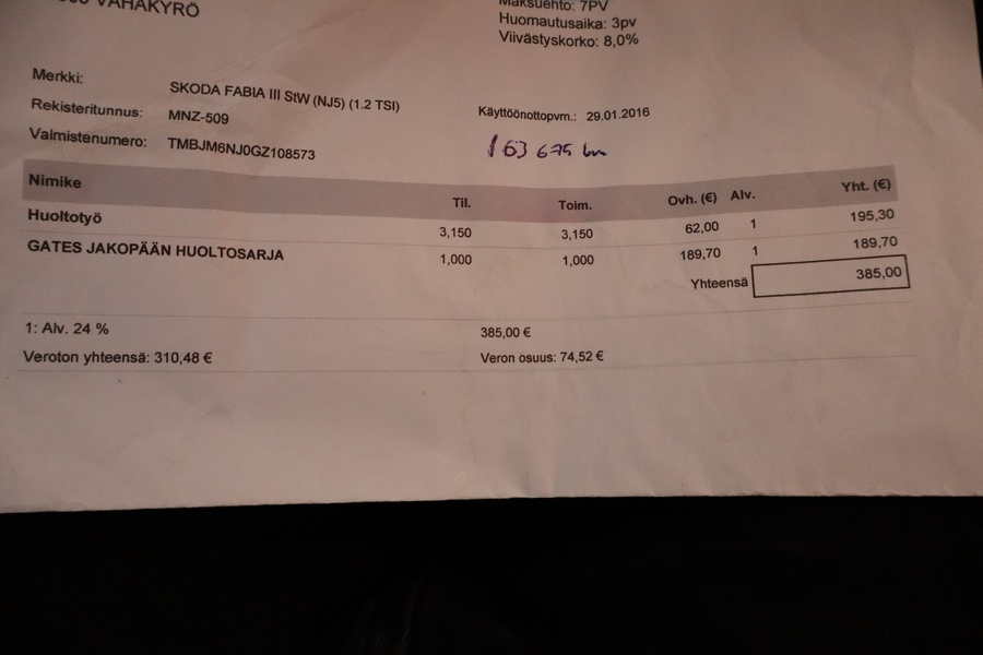 Skoda Fabia vaihtoauto