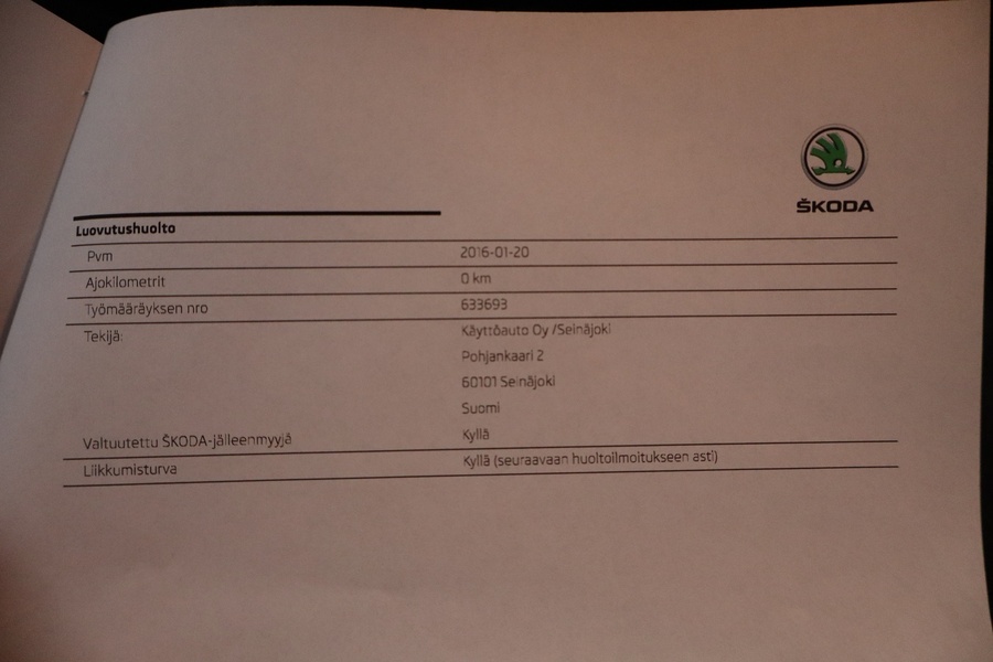 Skoda Fabia vaihtoauto