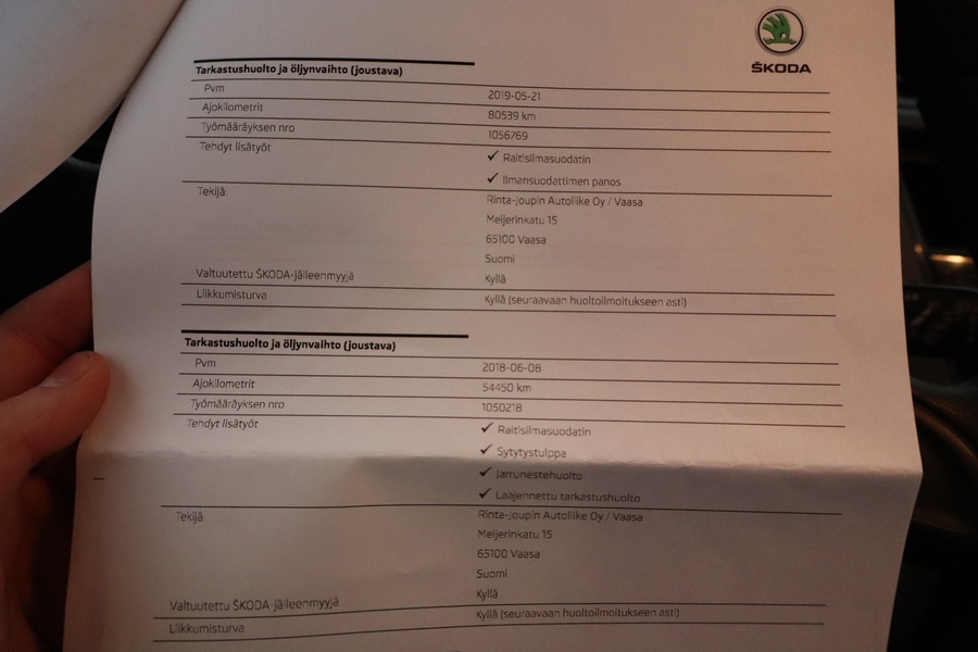 Skoda Fabia vaihtoauto