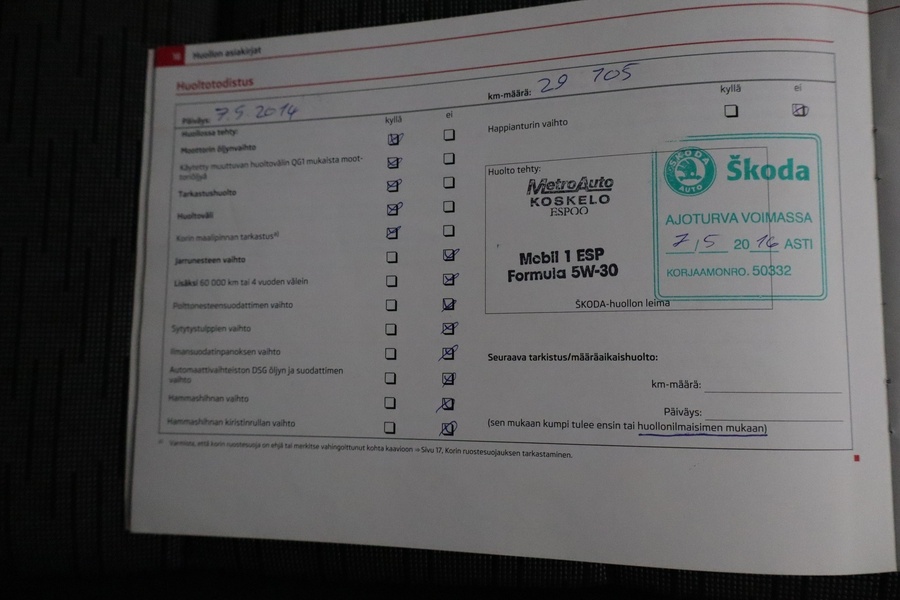 Skoda Octavia vaihtoauto